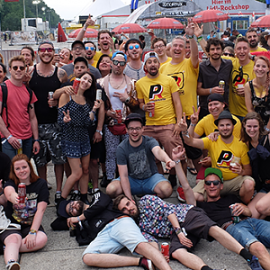 Gruppenfoto Parkrockertreffen 2018